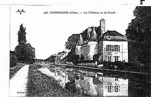 Ville de MARMAGNE Carte postale ancienne