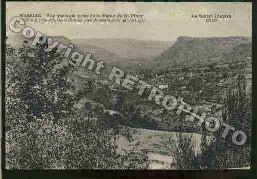 Ville de MASSIAC Carte postale ancienne