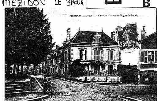 Ville de MEZIDONCANON Carte postale ancienne