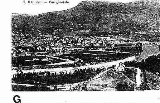 Ville de MILLAU Carte postale ancienne