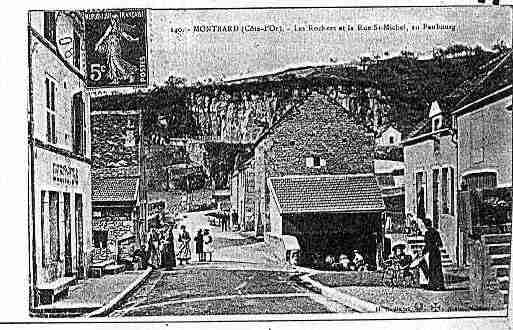 Ville de MONTBARD Carte postale ancienne