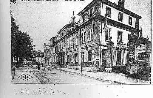 Ville de MONTBELIARD Carte postale ancienne