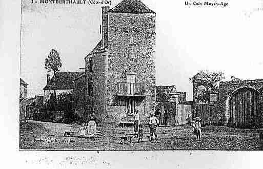 Ville de MONTBERTHAULT Carte postale ancienne