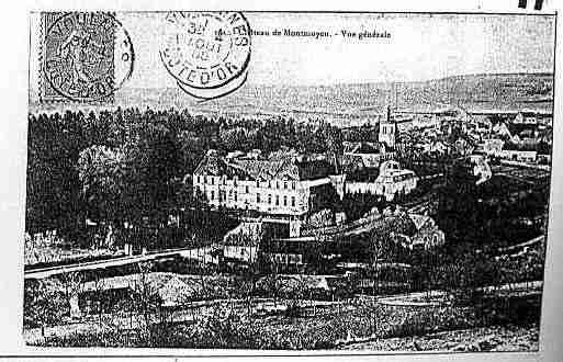 Ville de MONTMOYEN Carte postale ancienne