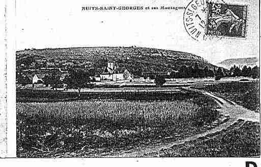 Ville de NUITSSAINTGEORGES Carte postale ancienne