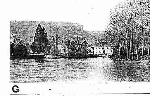 Ville de ORNANS Carte postale ancienne