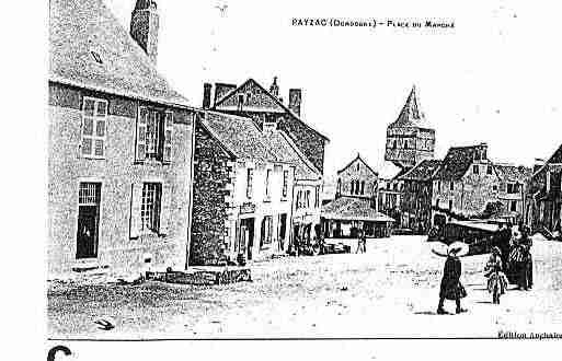 Ville de PAYZAC Carte postale ancienne