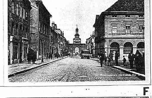 Ville de PONTARLIER Carte postale ancienne