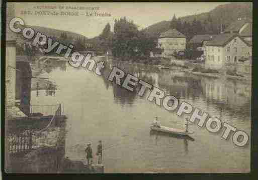 Ville de PONTDEROIDE Carte postale ancienne