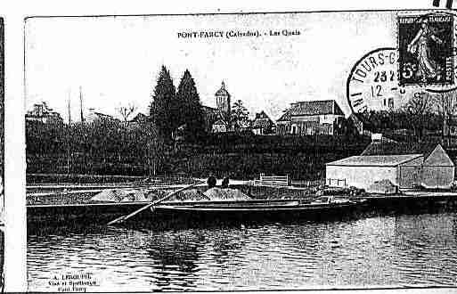 Ville de PONTFARCY Carte postale ancienne
