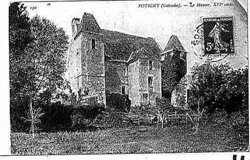 Ville de POTIGNY Carte postale ancienne