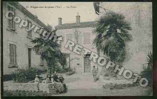 Ville de PUGETSURARGENS Carte postale ancienne