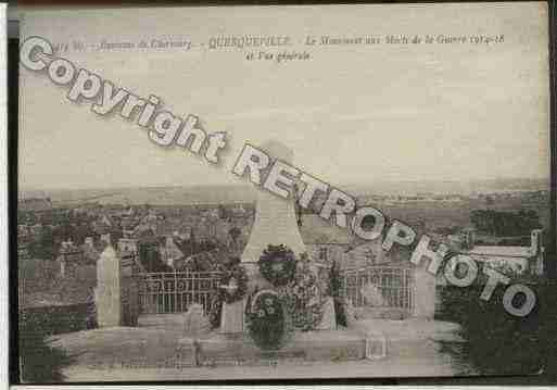 Ville de QUERQUEVILLE Carte postale ancienne