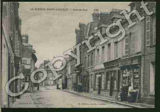 Ville de RIVIERESAINTSAUVEUR(LA) Carte postale ancienne