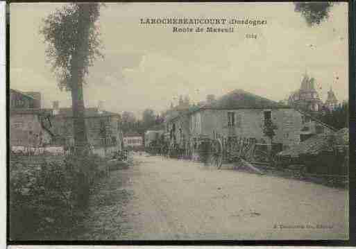 Ville de ROCHEBEAUCOURT(LA) Carte postale ancienne