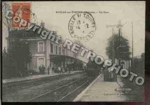 Ville de RUELLESURTOUVRE Carte postale ancienne