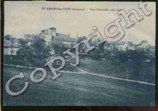 Ville de SAINTAMANSDESCOTS Carte postale ancienne