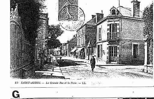 Ville de SAINTAUBINSURMER Carte postale ancienne