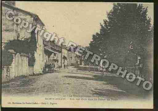 Ville de SAINTAULAYE Carte postale ancienne