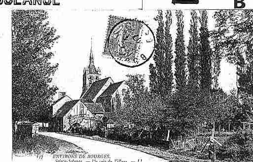 Ville de SAINTESOLANGE Carte postale ancienne
