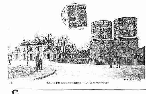 Ville de SAINTFLORENTSURCHER Carte postale ancienne
