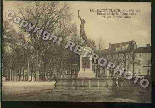 Ville de SAINTFLOUR Carte postale ancienne