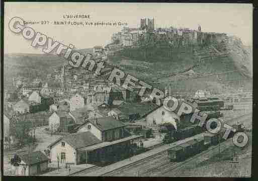 Ville de SAINTFLOUR Carte postale ancienne