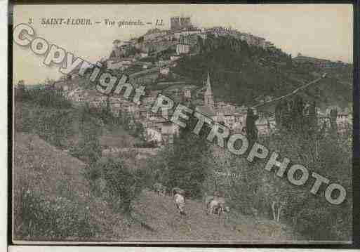 Ville de SAINTFLOUR Carte postale ancienne