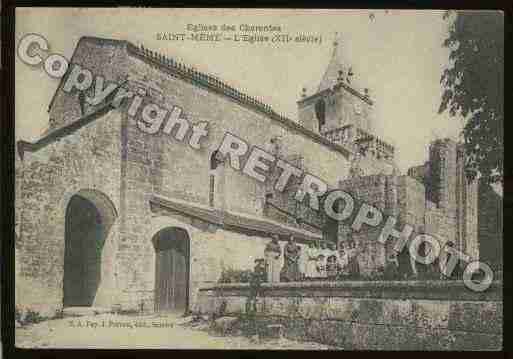 Ville de SAINTMEMELESCARRIERES Carte postale ancienne