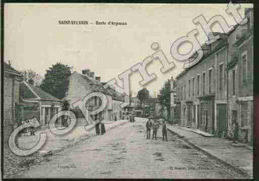 Ville de SAINTSYLVAIN Carte postale ancienne