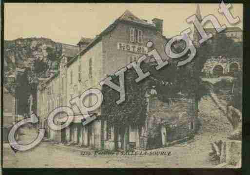 Ville de SALLESLASOURCE Carte postale ancienne