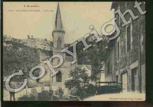 Ville de SALLESLASOURCE Carte postale ancienne