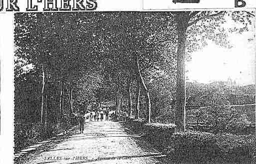 Ville de SALLESSURL\'HERS Carte postale ancienne