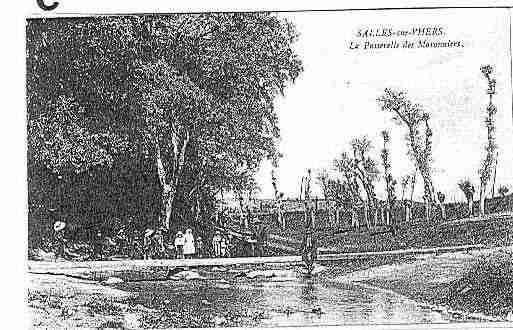 Ville de SALLESSURL\'HERS Carte postale ancienne