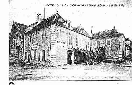 Ville de SANTENAY Carte postale ancienne