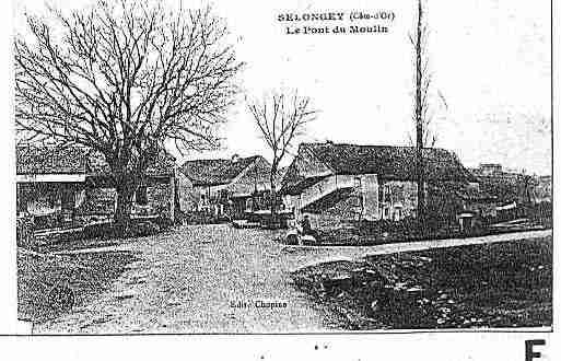 Ville de SELONGEY Carte postale ancienne