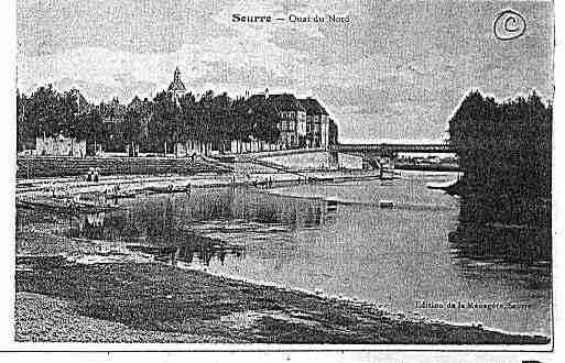 Ville de SEURRE Carte postale ancienne