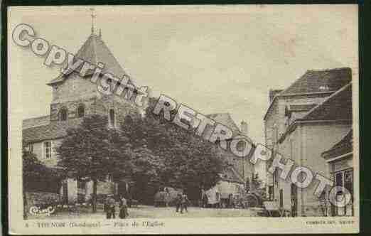 Ville de THENON Carte postale ancienne