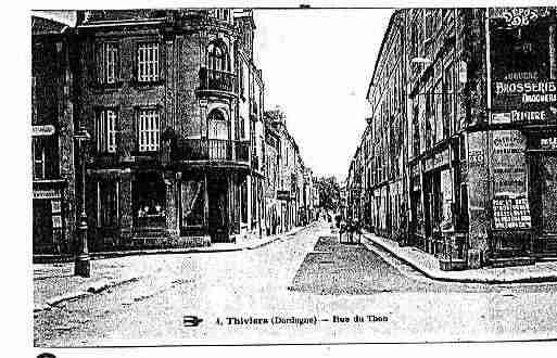 Ville de THIVIERS Carte postale ancienne