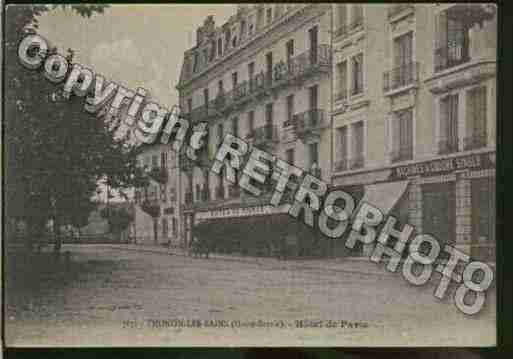 Ville de THONONLESBAINS Carte postale ancienne