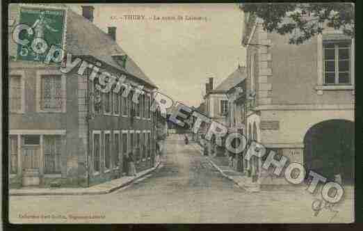 Ville de THURY Carte postale ancienne