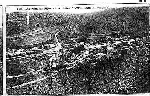 Ville de VALSUZON Carte postale ancienne