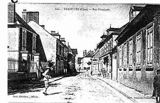 Ville de VEAUGUES Carte postale ancienne