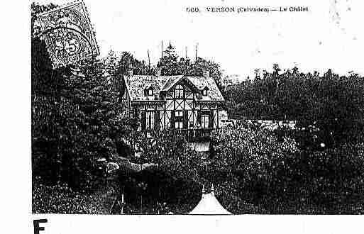 Ville de VERSON Carte postale ancienne