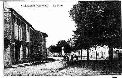 Ville de VILLEJESUS Carte postale ancienne