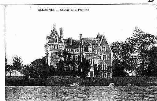 Ville de ALLONNES Carte postale ancienne