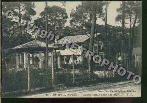 Ville de ARCACHON Carte postale ancienne