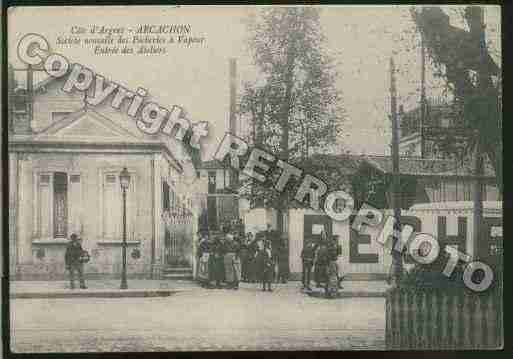 Ville de ARCACHON Carte postale ancienne