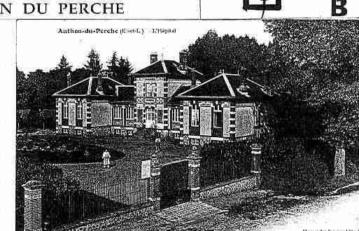 Ville de AUTHONDUPERCHE Carte postale ancienne