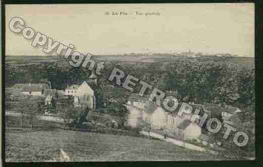 Ville de BADECONLEPIN Carte postale ancienne